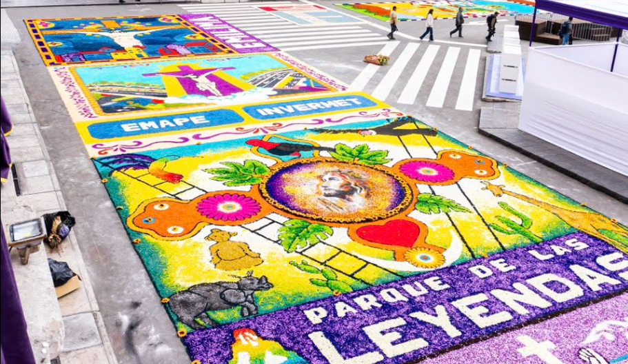 Alfombras florales
